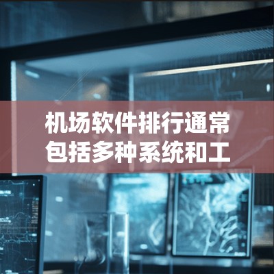 机场软件排行通常包括多种系统和工具,这些工具用于机场的管理和运营,以提高效率和用户体验。以下是一些常见的机场软件及其功能,供参考