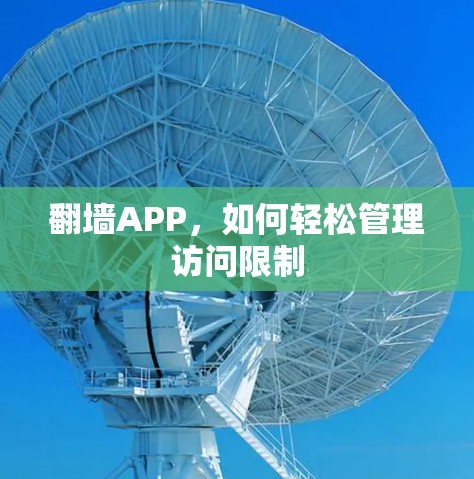 翻墙APP,如何轻松管理访问限制 翻墙APP,如何轻松管理访问限制