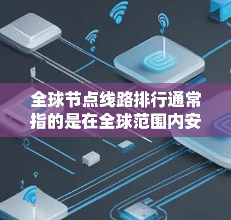 全球节点线路排行通常指的是在全球范围内安排或优化电力系统、通信网络或Other领域中的节点,以实现整体的高效、可靠和经济运行。以下是一些可能涉及的内容和解决方案 全球节点线路排行通常指的是在全球范围内安排或优化电力系统、通信网络或Other领域中的节点,以实现整体的高效、可靠和经济运行。以下是一些可能涉及的内容和解决方案