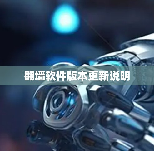 翻墙软件版本更新说明