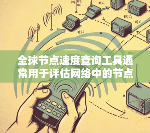 全球节点速度查询工具通常用于评估网络中的节点速度,帮助确定网络的性能和稳定性。以下是关于这个工具的详细解释 全球节点速度查询工具通常用于评估网络中的节点速度,帮助确定网络的性能和稳定性。以下是关于这个工具的详细解释