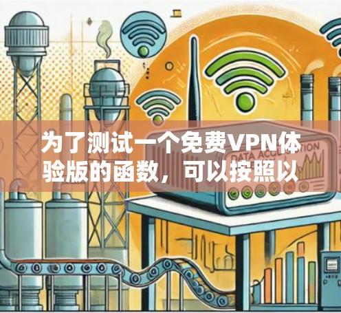 为了测试一个免费VPN体验版的函数，可以按照以下步骤进行