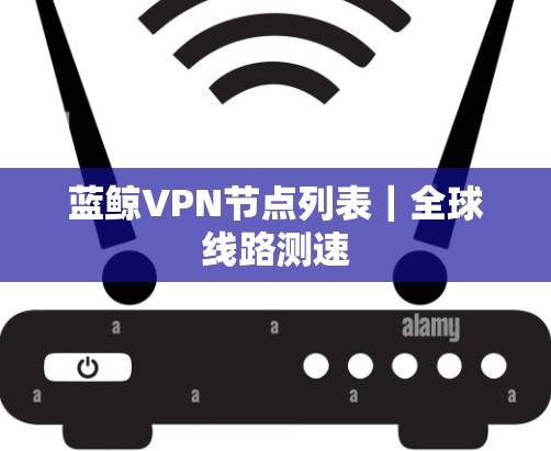 蓝鲸VPN节点列表｜全球线路测速