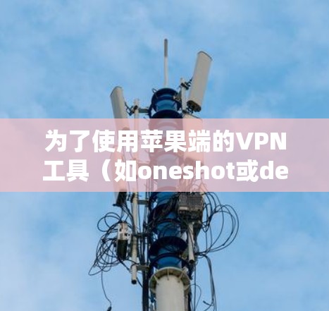 为了使用苹果端的VPN工具(如oneshot或decimal)您可以按照以下步骤操作