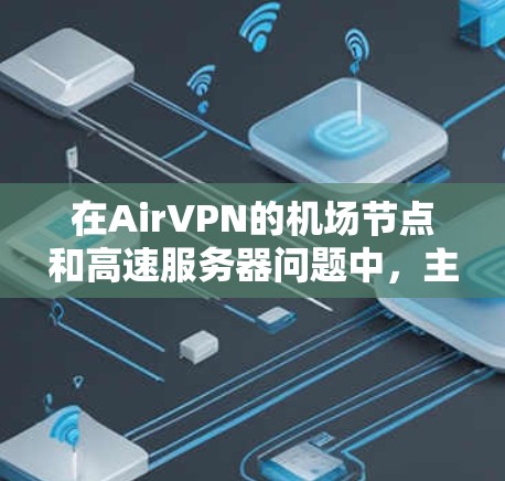 在AirVPN的机场节点和高速服务器问题中，主要面临以下几个关键挑战