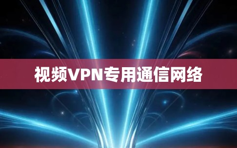 视频VPN专用通信网络